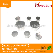 Hot selling Customized Round shaped sintered alnico magnet